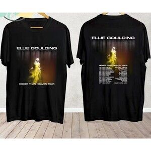 Ellie Goulding 2023 Concert 2 Sided Retro Music Fan T-Shirt